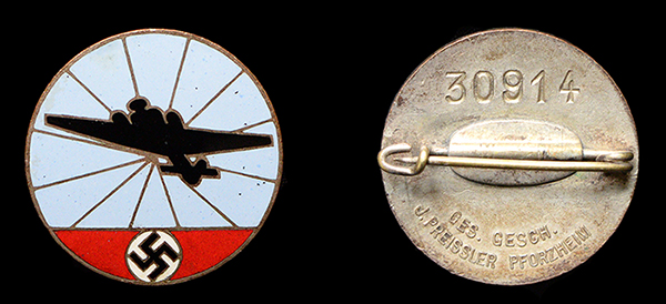 Flugmeldedienst badge